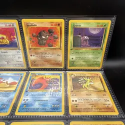 Pokemon 1999 1st Edition Fossil Jungle base set Page - Image 4