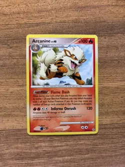 Pokemon TCG Arcanine Secret Wonders 22/132 Regular Rare DMG - Image 1