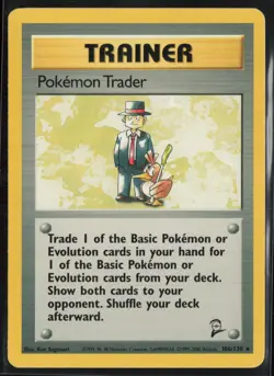 Pokemon Trader 106/130 - Base Set 2 - PTCG - LP - Image 1