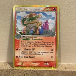 Ludicolo 6/100 Delta Species Rare Holo Stamped Crystal Guardians 2006 Pokemon LP - Image 1