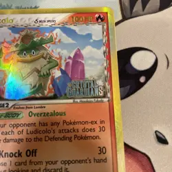 Ludicolo 6/100 Delta Species Rare Holo Stamped Crystal Guardians 2006 Pokemon LP - Image 4