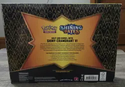 Pokemon Shining Fates Shiny Cramorant V Collection Box Factory Sealed #1 - Image 3