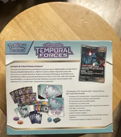Pokemon Scarlet & Violet Temporal Forces Elite Trainer Box Booster Walking Wake - Image 4