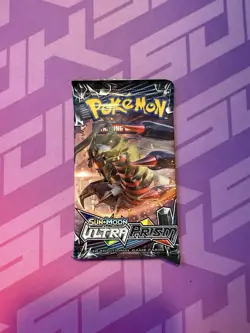 Pokemon TCG Sun & Moon Ultra Prism Sealed Booster Pack - Giratina Art - Image 1