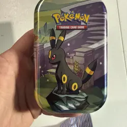 POKEMON Scarlet & Violet PRISMATIC EVOLUTIONS Mini Tin*Empty* - Image 1