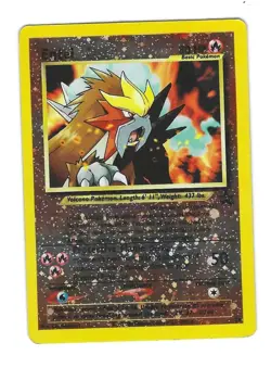 Pokemon TCG: Entei (Reverse Holo) - 34 - WOTC Black Star Promos - MP - Image 1