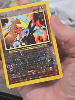 Pokemon TCG: Entei (Reverse Holo) - 34 - WOTC Black Star Promos - MP - Image 4
