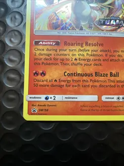 PRERELEASE Charizard HOLO PROMO Pokemon SM158 SM Team Up Holographic Foil - NM - Image 5