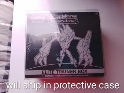 Pokemon TCG Burning Shadows 🔥 Elite Trainer Box Sealed - Image 1