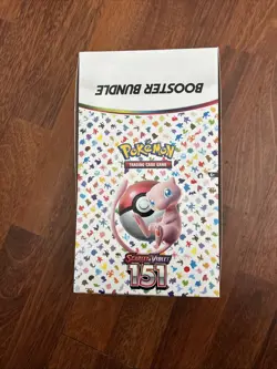 Pokemon Scarlet & Violet EMPTY 151 Booster Bundle Display BOX ONLY - Image 2