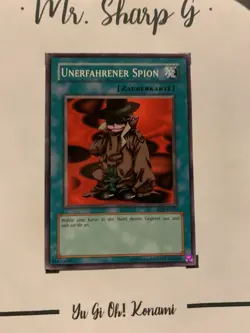 UNERFAHRENER SPION - SDK-G034 DEUTSCH Yu-Gi-Oh! CARD COMMON KONAMI TCG OCG 2002 - Image 4