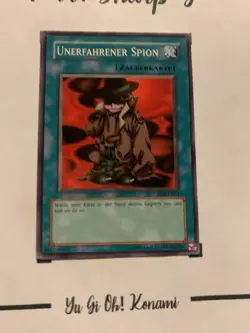 UNERFAHRENER SPION - SDK-G034 DEUTSCH Yu-Gi-Oh! CARD COMMON KONAMI TCG OCG 2002 - Image 5