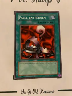 FALLE ENTFERNEN- SDK-G044 DEUTSCH Yu-Gi-Oh! CARD COMMON KONAMI TCG OCG ORIGINAL - Image 5