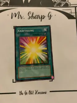 KRAFTIGUNG - SDK-G020 DEUTSCH Yu-Gi-Oh! CARD COMMON KONAMI TCG OCG ORIGINAL 2002 - Image 2
