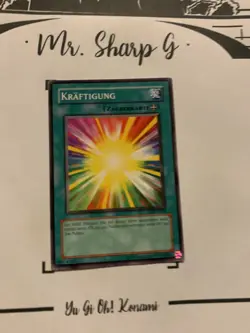 KRAFTIGUNG - SDK-G020 DEUTSCH Yu-Gi-Oh! CARD COMMON KONAMI TCG OCG ORIGINAL 2002 - Image 3