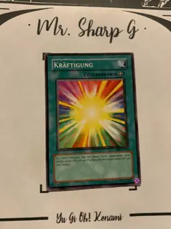 KRAFTIGUNG - SDK-G020 DEUTSCH Yu-Gi-Oh! CARD COMMON KONAMI TCG OCG ORIGINAL 2002 - Image 4
