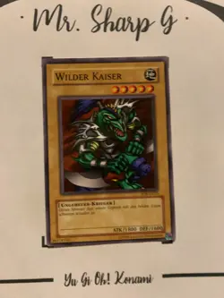 WILDER KAISER - SDK-G025 DEUTSCH Yu-Gi-Oh! CARD COMMON KONAMI TCG OCG ORIGINAL - Image 3