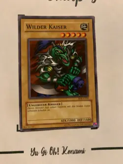 WILDER KAISER - SDK-G025 DEUTSCH Yu-Gi-Oh! CARD COMMON KONAMI TCG OCG ORIGINAL - Image 5