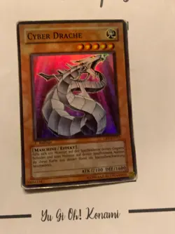 CYBER DRACHE - 1. AUFLAGE CRV-DE015 DEUTSCH Yu-Gi-Oh! CARD SUPER RARE HOLO - Image 2