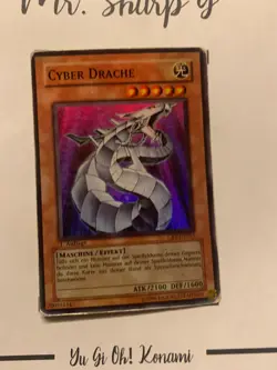 CYBER DRACHE - 1. AUFLAGE CRV-DE015 DEUTSCH Yu-Gi-Oh! CARD SUPER RARE HOLO - Image 3