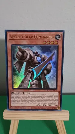 2025 Yugioh Ancient Gear Commander MP25-EN179 Ultra Rare 1st Edition Fresh Pull - Image 1