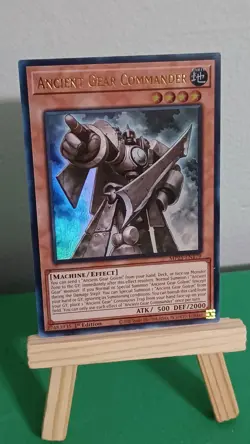 2025 Yugioh Ancient Gear Commander MP25-EN179 Ultra Rare 1st Edition Fresh Pull - Image 3