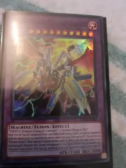 Armed Dragon Catapult Cannon led2-en021 1st Edition (NM) Super Rare Yu-Gi-Oh! - Image 1