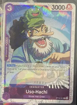 4x Uso-Hachi (Pirate Foil) - ST18-001 - PRB02 - One Piece TCG - English Playset - Image 2