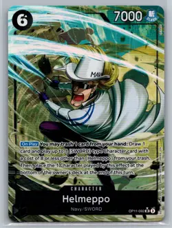 A Fist of Divine Speed #OP11-092 Helmeppo (Alternate Art) - Image 1