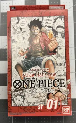 One Piece TCG Starter Deck Lot ST01 - ST02 - ST03 All Sealed English Ver. ENG - Image 3