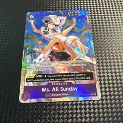 Ms. All Sunday Alternate Art Kingdoms of Intrigue OP04-064 - Image 1
