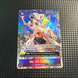 Ms. All Sunday Alternate Art Kingdoms of Intrigue OP04-064 - Image 2