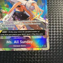 Ms. All Sunday Alternate Art Kingdoms of Intrigue OP04-064 - Image 5