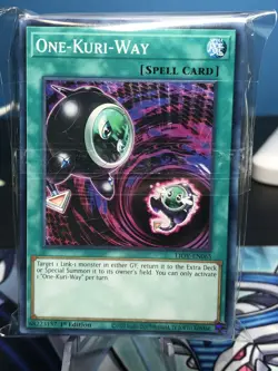 Yugioh! 3x One-Kuri-Way LIOV-EN065 Common 1st ed Brand New - Image 1