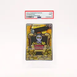 Gimmighoul - 198/182 PSA 9 Paradox Rift Illustration Rare Pokemon - MINT - Image 1