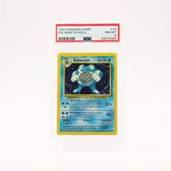 Poliwrath - 13/102 PSA 8 Base Set Unlimited Holo Rare Pokemon - NM/MINT - Image 1
