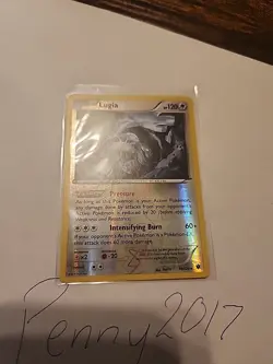 Lugia 78/124 Reverse Holo VLP Pokemon TCG XY Fates Collide - Image 2