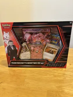 Pokemon TCG Team Rockets Mewtwo EX Destined Rivals Box, Sealed - Image 1
