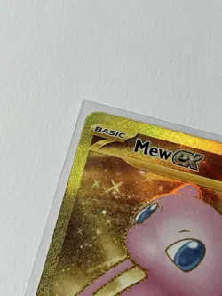 Mew EX Gold 205/165 Pokemon 151 Scarlet & Violet Hyper Rare Holo NM English - Image 3