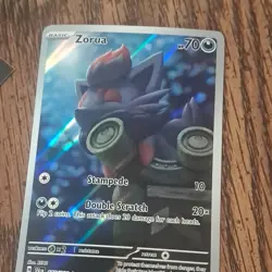 Pokemon Zorua SV: Shrouded Fable 075/064 Illustration Rare Holo 70 HP - Image 1