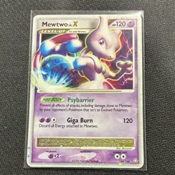 Mewtwo LV.X 144/146 Legends Awakened Ultra Rare Holo Level Up Pokemon Card - Image 1