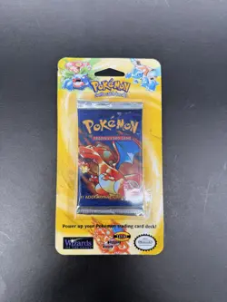 Brand New Sealed Pokemon Base Set Charizard Blister Pack 34g - Image 1