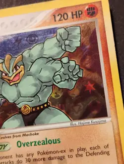 Machamp 9/101 Hidden Legends Reverse Holo 2004 Vintage Pokemon TCG Card LP - Image 5