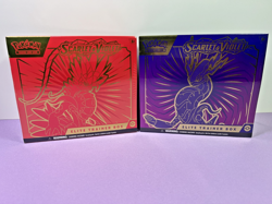 Pokemon Scarlet & Violet Elite Trainer Box ETB Set of 2 Miraidon & Koraidon NEW - Image 1