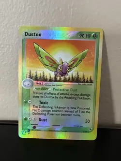 Pokemon TCG: EX Ruby & Sapphire Dustox 6/109 Reverse Holo LP - Image 2