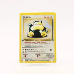 Snorlax - 27/64 Jungle 1st Edition Rare Pokemon - MP - Image 1