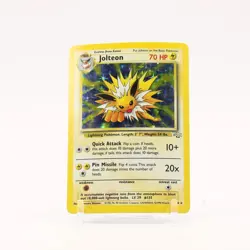 Jolteon - 4/64 Jungle Unlimited Holo Rare Pokemon - LP - Image 1
