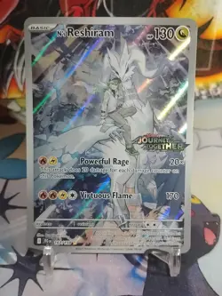 N's Reshiram IR [STAMPED] 167/159 Pokemon Journey Together NM - Image 1