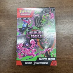 Pokemon Scarlet & Violet Shrouded Fable Booster Bundle 6 Booster Packs - Image 1