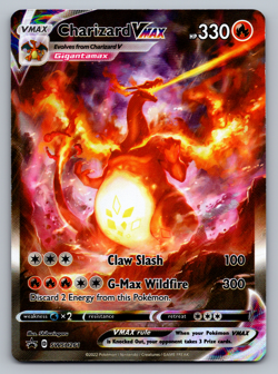 Charizard VMAX Pokemon SWSH261 Alternate Full Art Black Star Promo NM - Image 1